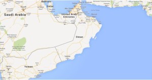 Oman Salalah map
