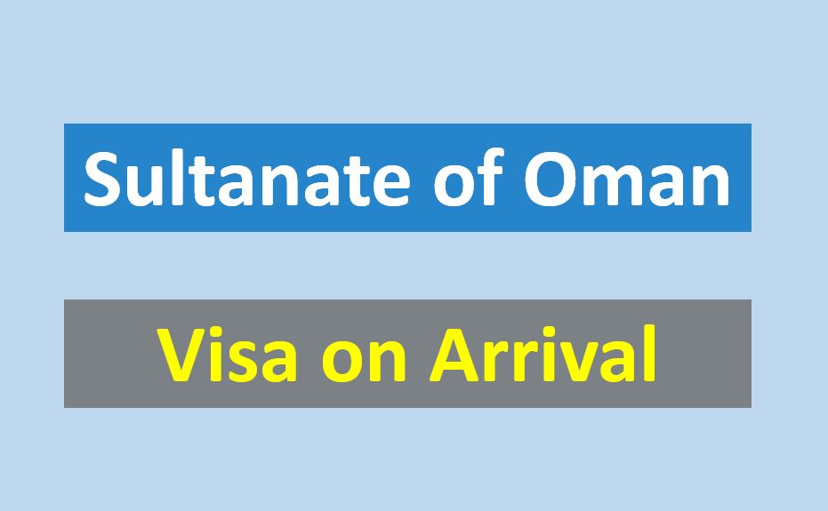 Oman visa on arrival