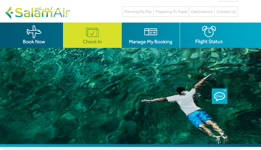 Salam air booking