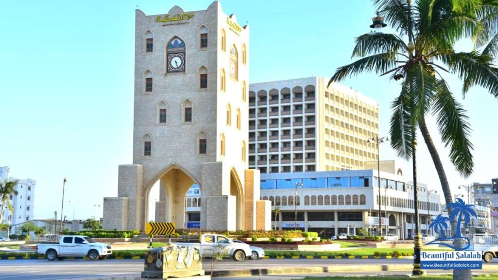 Clock Tower (Burj Al Nahdah) in Salalah, Oman