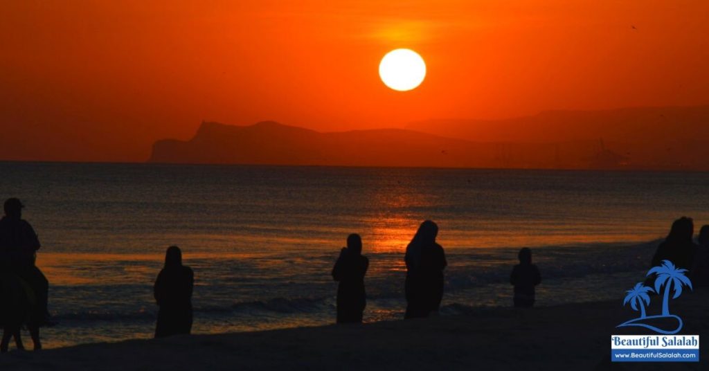 Sunset at Dahariz Beach Salalah