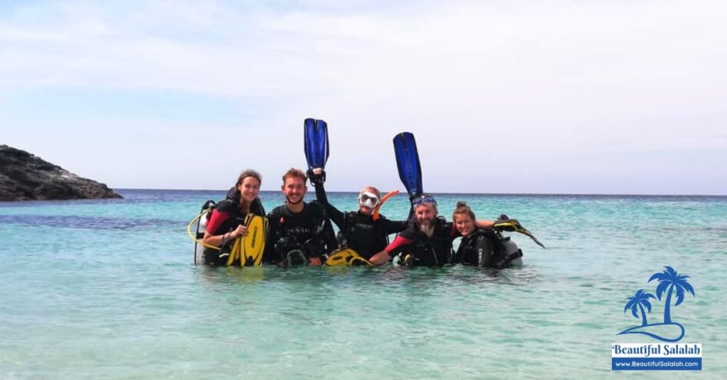 Diving in Salalah, Oman