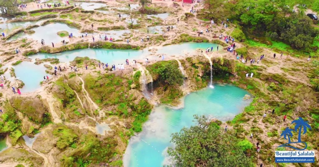 Wadi Darbat Waterfall in Salalah