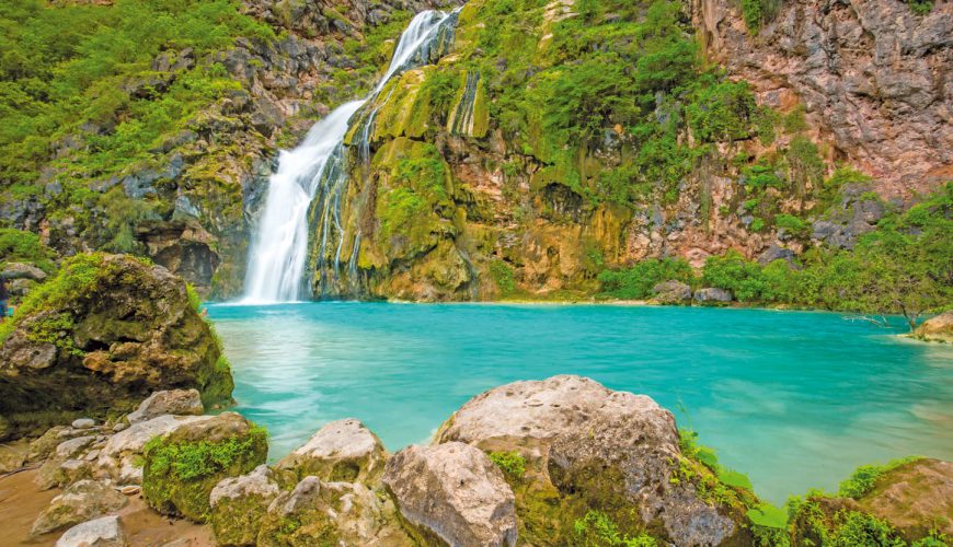 شلال عين خور في صلالة، عُمان