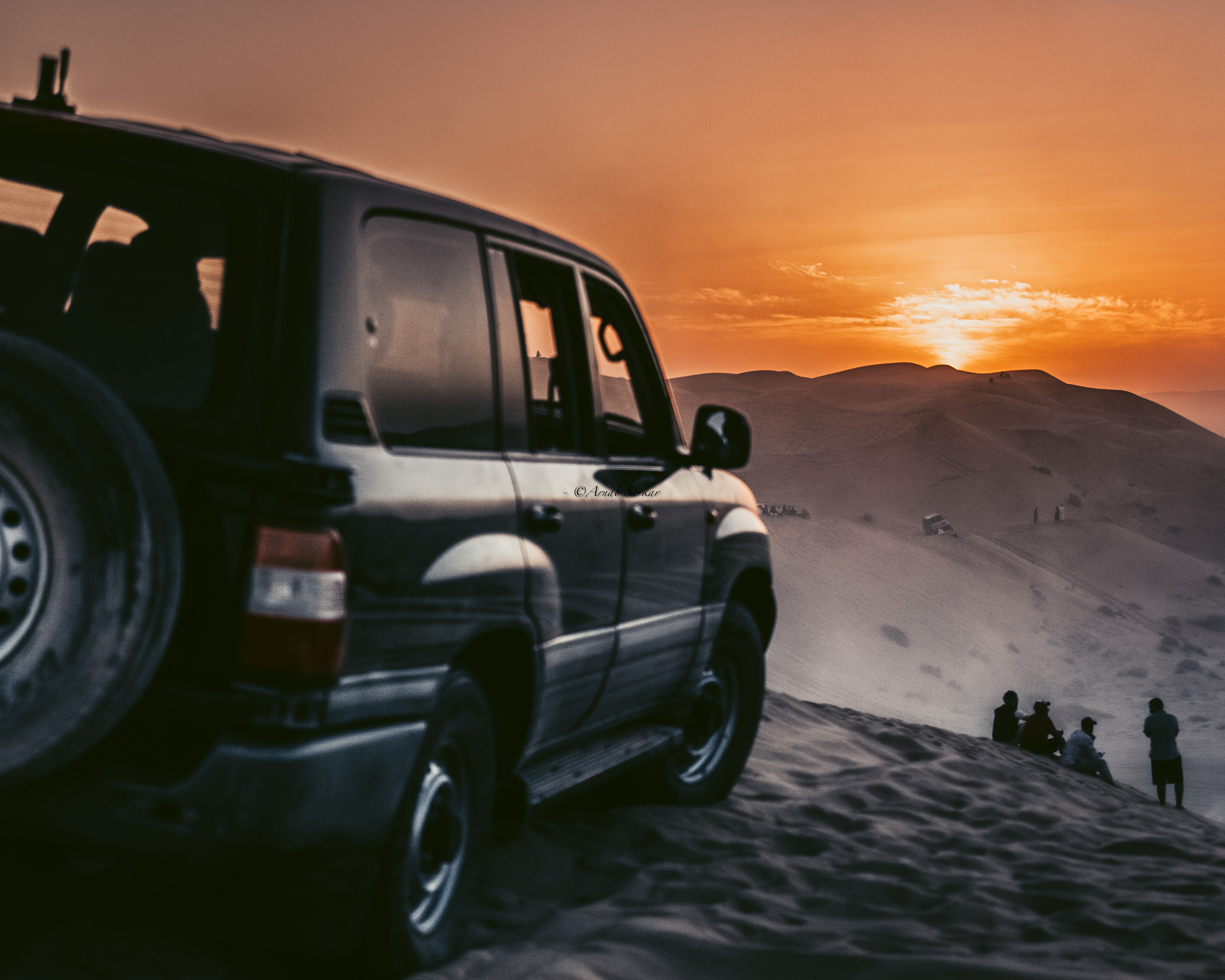 Sunset at Empty Quarter Salalah Oman