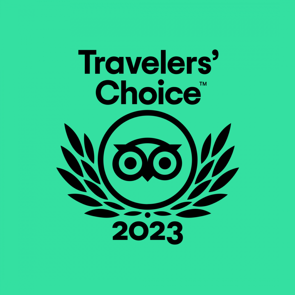 TripAdvisor Travelers' Choice Award 2023