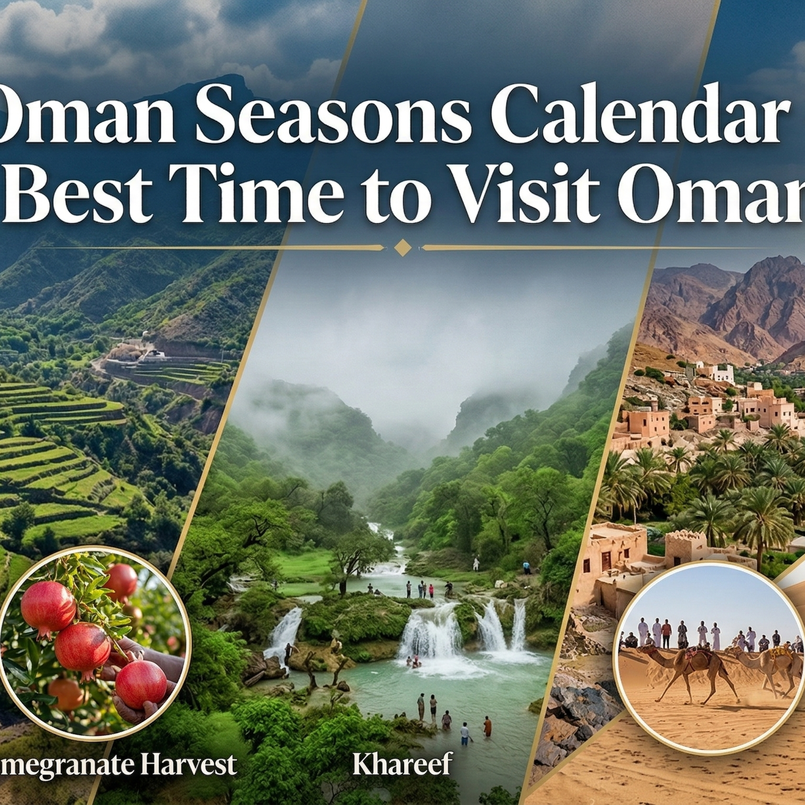Oman Seasons Calendar – Best Time to Visit Oman